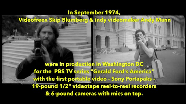 "TV In & TV Out" by Andy Mann & Videofreex Skip Blumberg