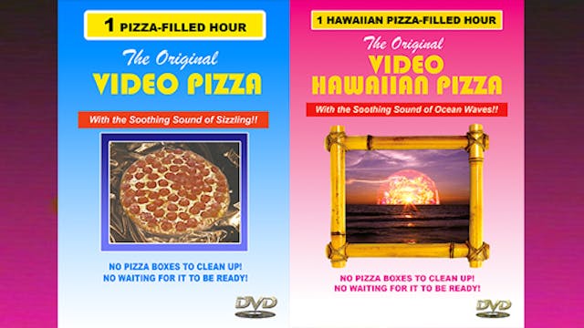 Video Pizza + Video Hawaiian Pizza Deluxe Package