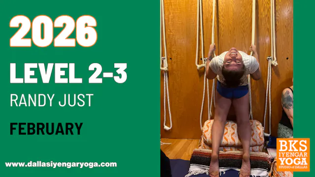 February 2026 - Level 2–3 with Randy Just