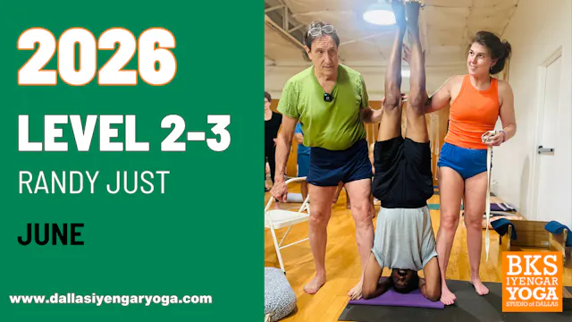 June 2026 - Level 2–3 with Randy Just