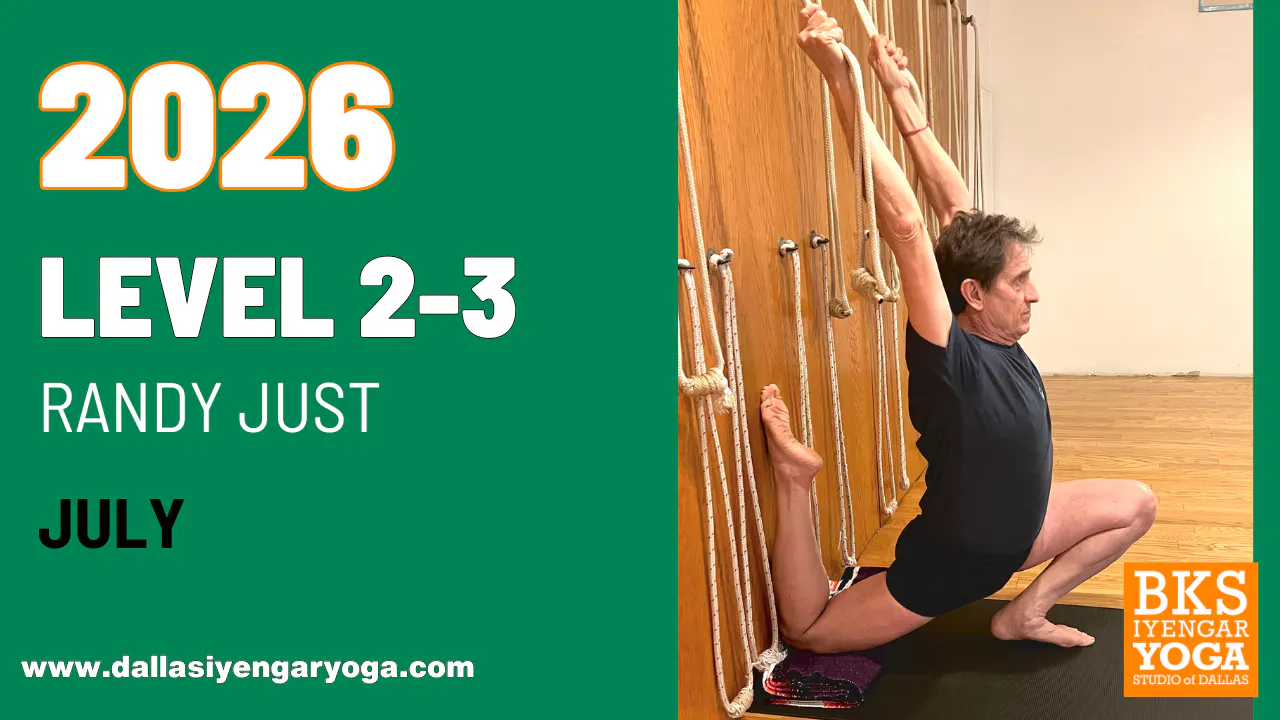 July 2026 - Level 2–3 with Randy Just