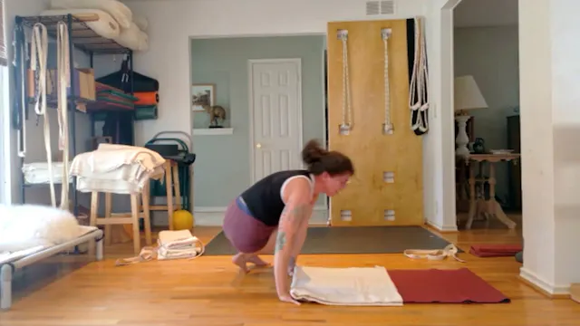 1-9-26 Gulnaaz Yoga Club Parsva, parivrtta inversion variations.  Marichyasana III, attention on the bottom hand. Parsva Bakasan
