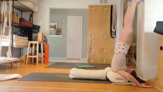 1-30-26 Gulnaaz Yoga Club Attention on the breath and side ribs.  A few restoratives. Seated Ujjayi and Antara Kumbhaka.