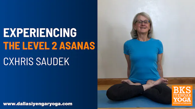 Experiencing the Level 2 Asanas with Chris Saudek