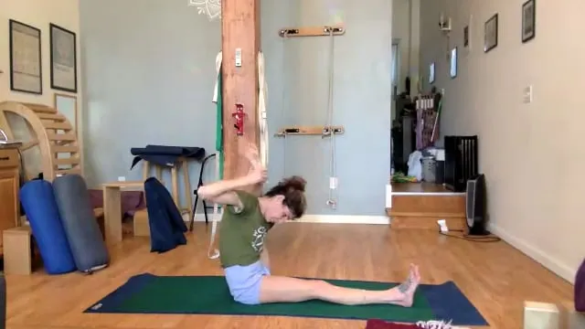 05-02-2024 eka pada sirsasana (foot behind the head)