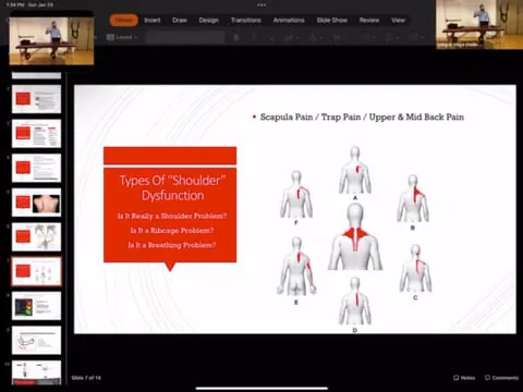 1-29-23 Shoulder Joint and Scapula Anatomy with Nathan Barbosa
