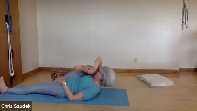 Chris Saudek Level 2- Part 1 eka pada sirsasana