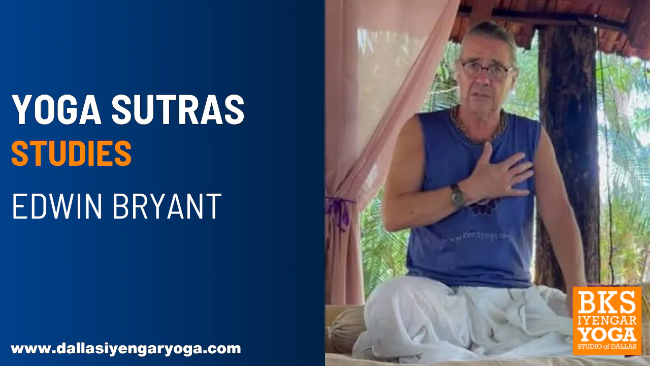 Yoga Sutra Studies with Edwin Bryant