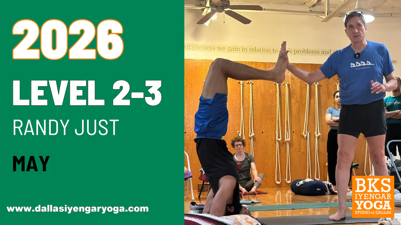 May 2026 - Level 2–3 with Randy Just