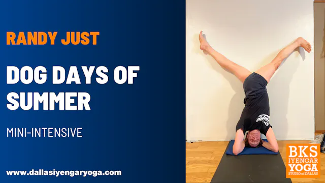 Dog Days of Summer: Mini-Intensive with Randy Just
