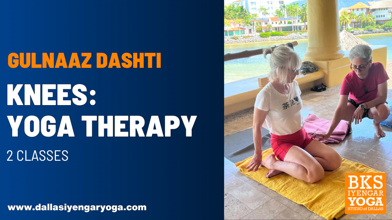 Knees: Yoga Therapy with Gulnaaz Dashti
