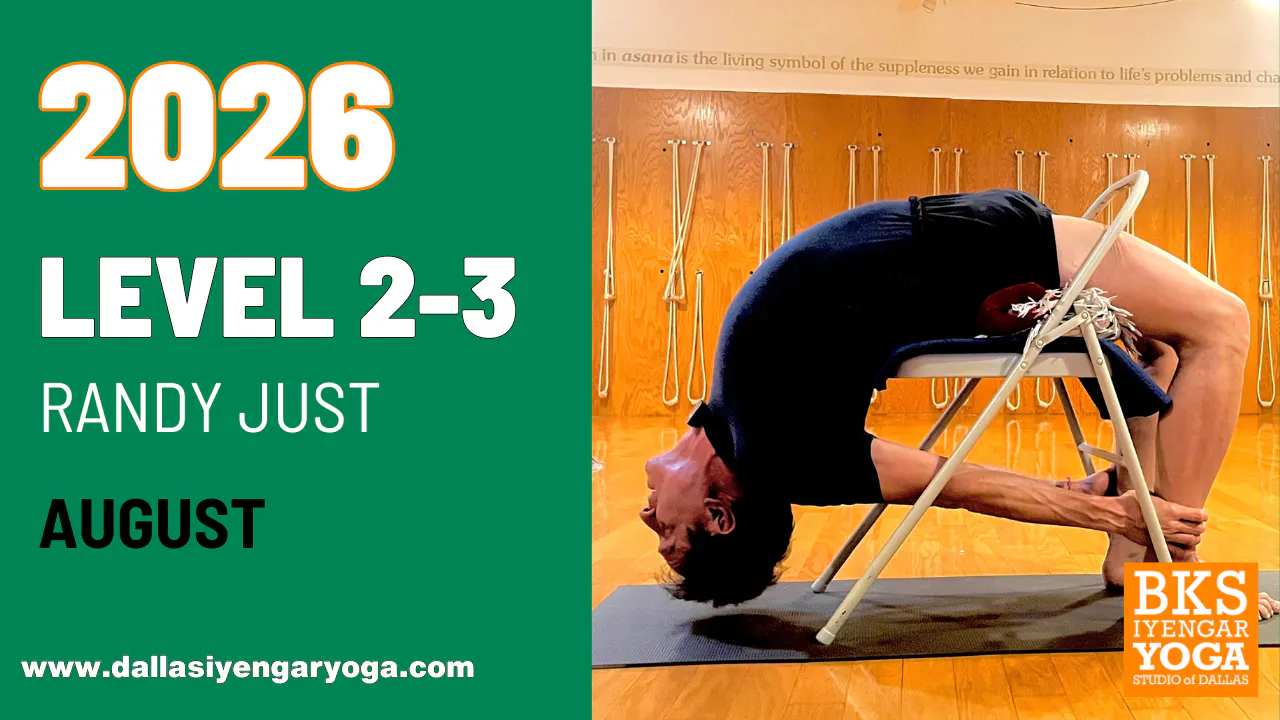 August 2026 - Level 2–3 with Randy Just