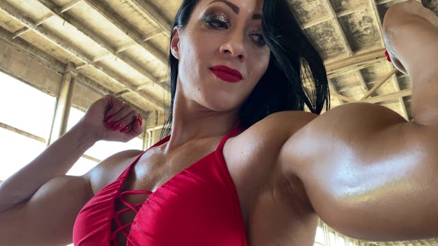 Monika Shooting Video 25