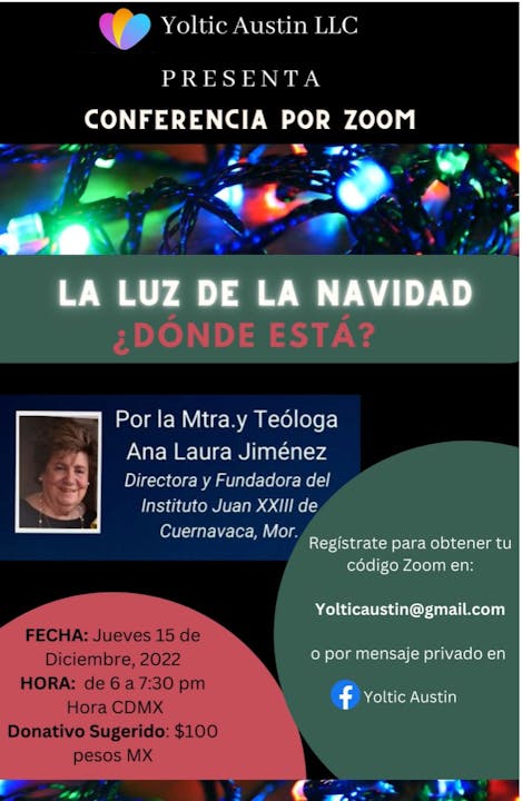 Charla: La Luz de la Navidad ¿Dónde está?