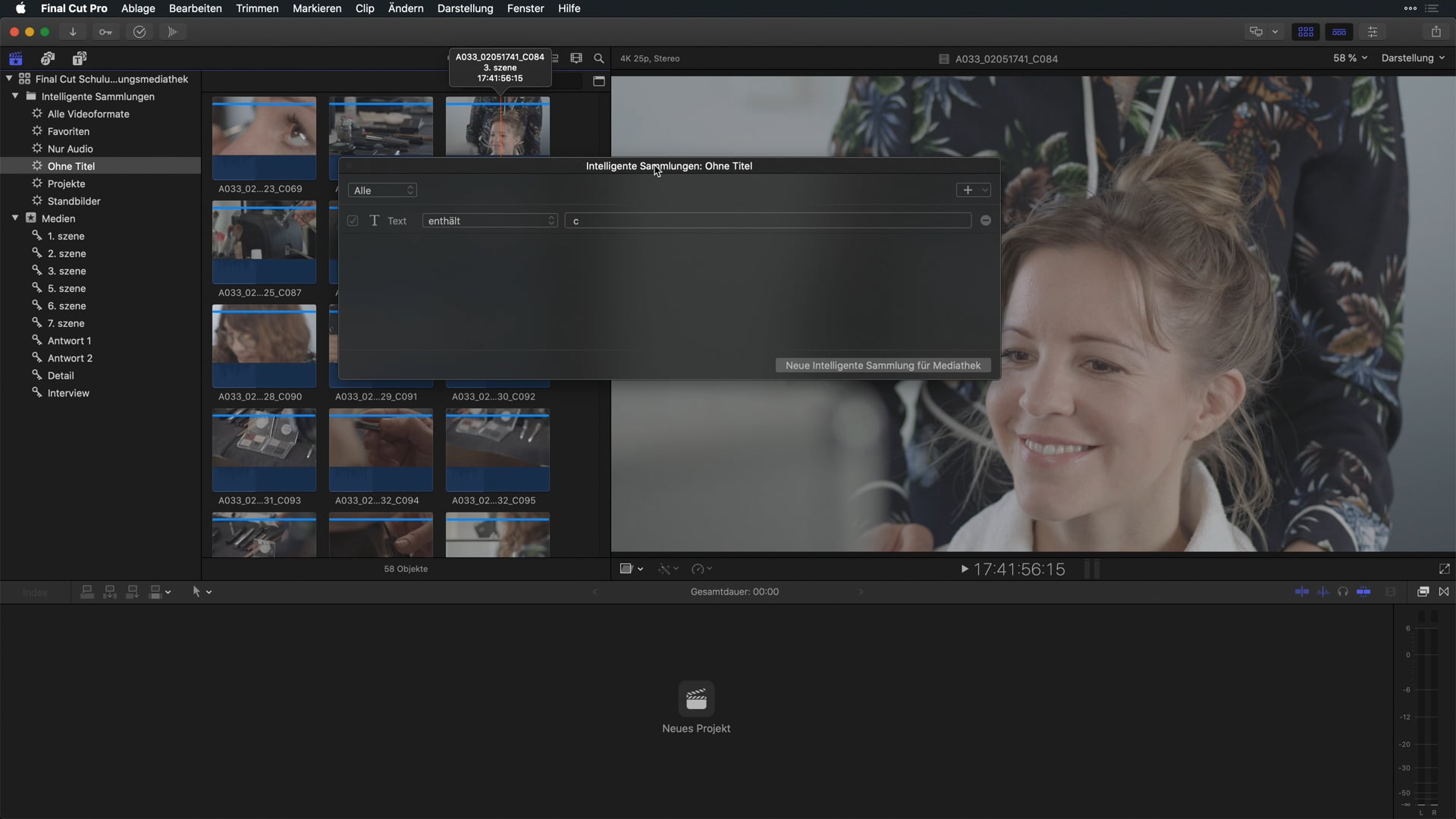 09 Medien organisieren mit intelligenten Schlagwortsammlungen Teil 1