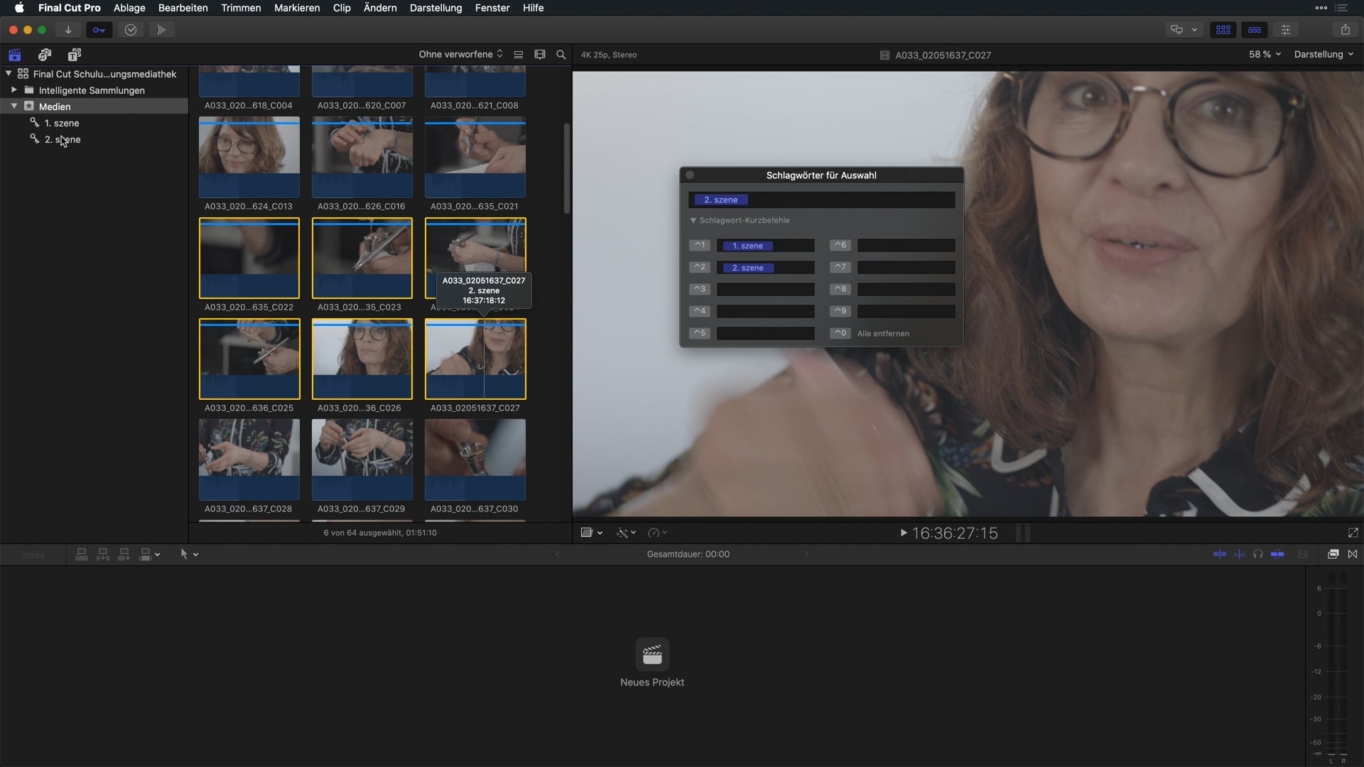 07 Medien organisieren mit Schlagworten - Keywords