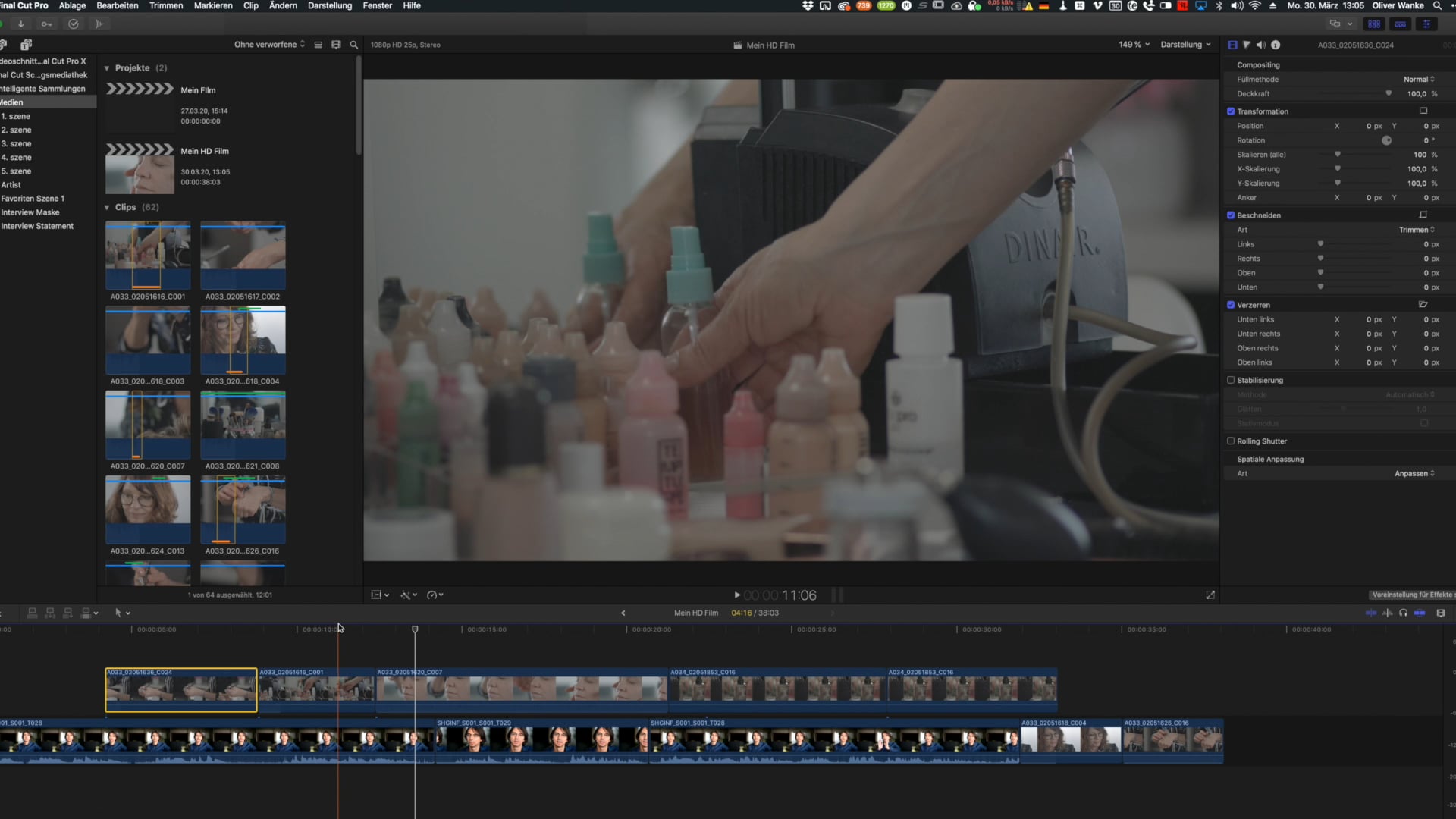 14 zweite Handlung erzeugen