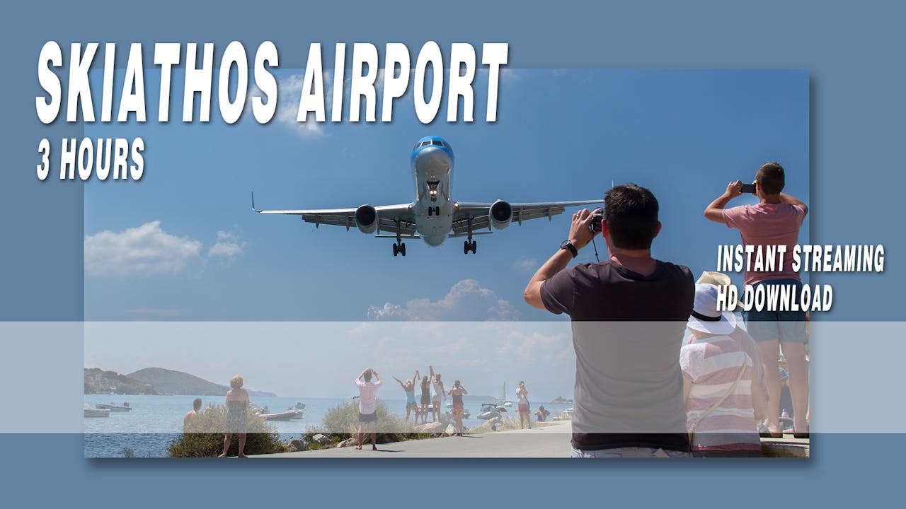 Skiathos Airport Video