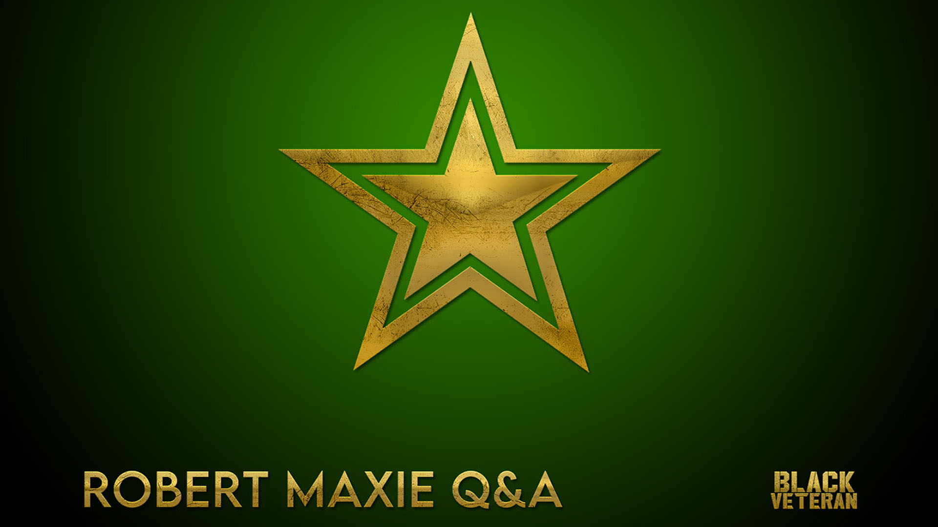Robert Maxie Q&A