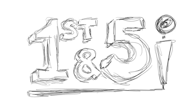1st & 5 Logo Sketch