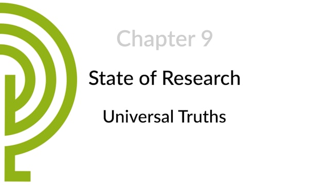 Chapter 9 - State of research