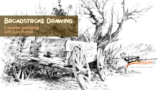 Broadstroke Drawing Workshop - 2 sessions