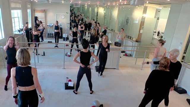 Live studio class with Cindy