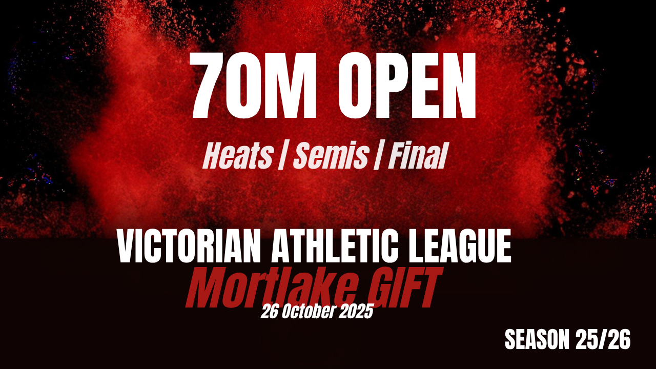 Mortlake 70m Open Heats Semis Final