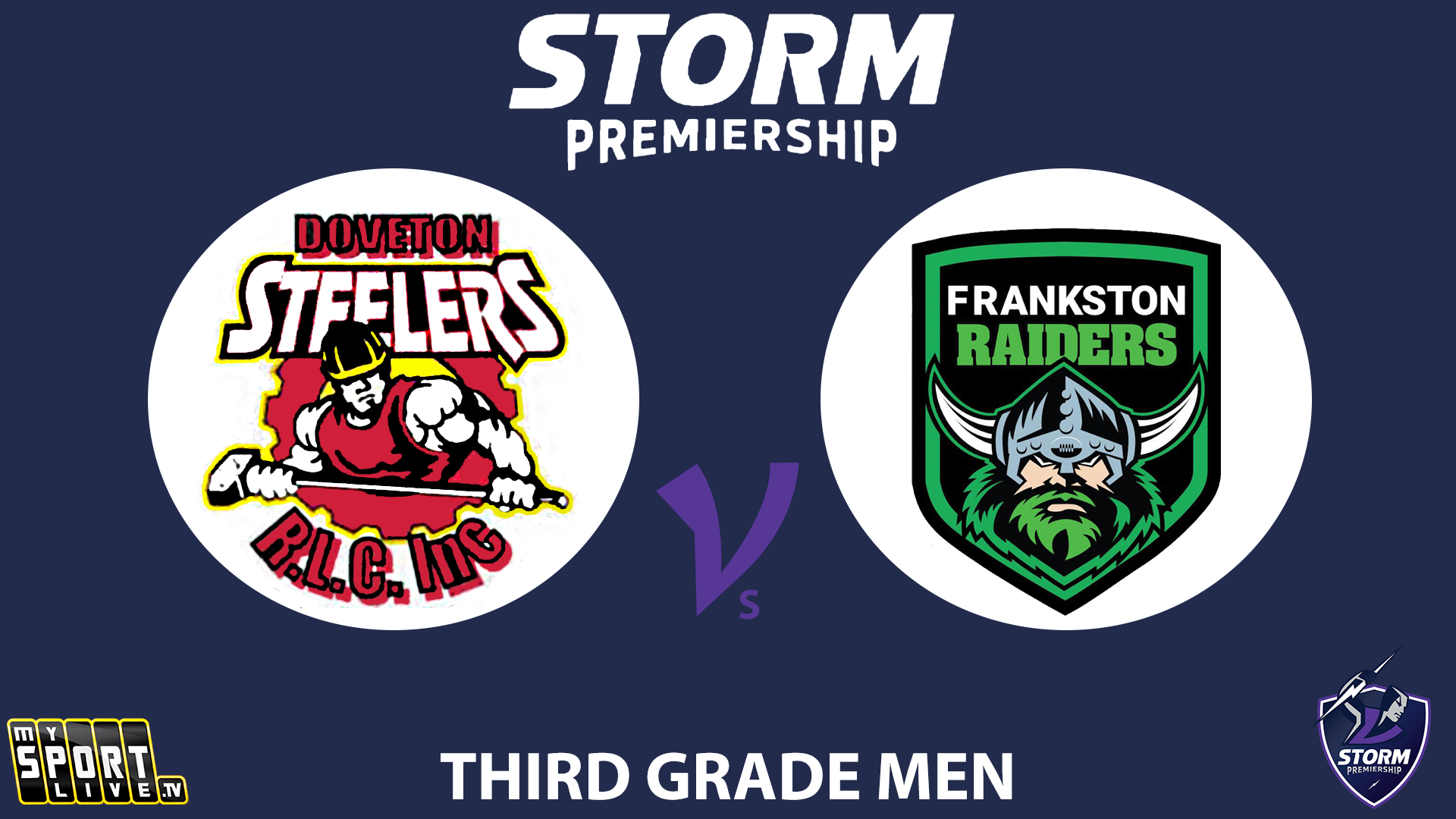 2025 Third Grade Men Prelim Final - Doveton Steelers vs. Frankston Raiders