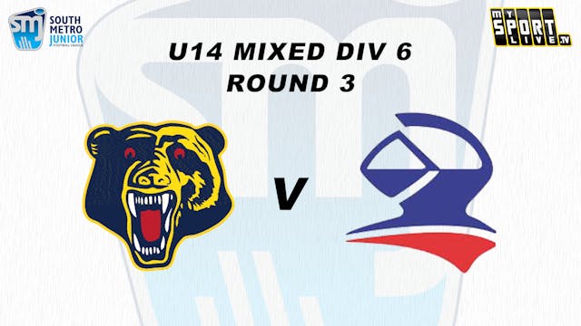 2025 SMJFL RD3  U14 Mixed Div 6 Caulf...
