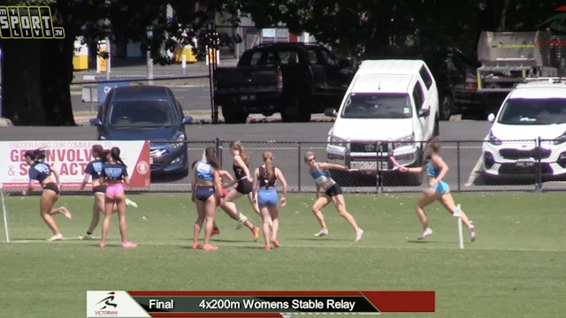 4x200m Women's Stable Relay - Ballarat Gift 2023