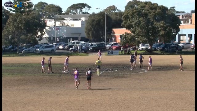 2019 RD16 PREM B St Bedes Mentone Tig...