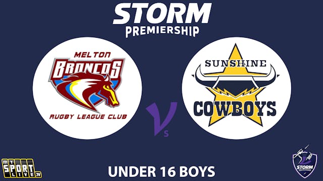 H2 2025 Under 16s Boys (2) - Melton B...