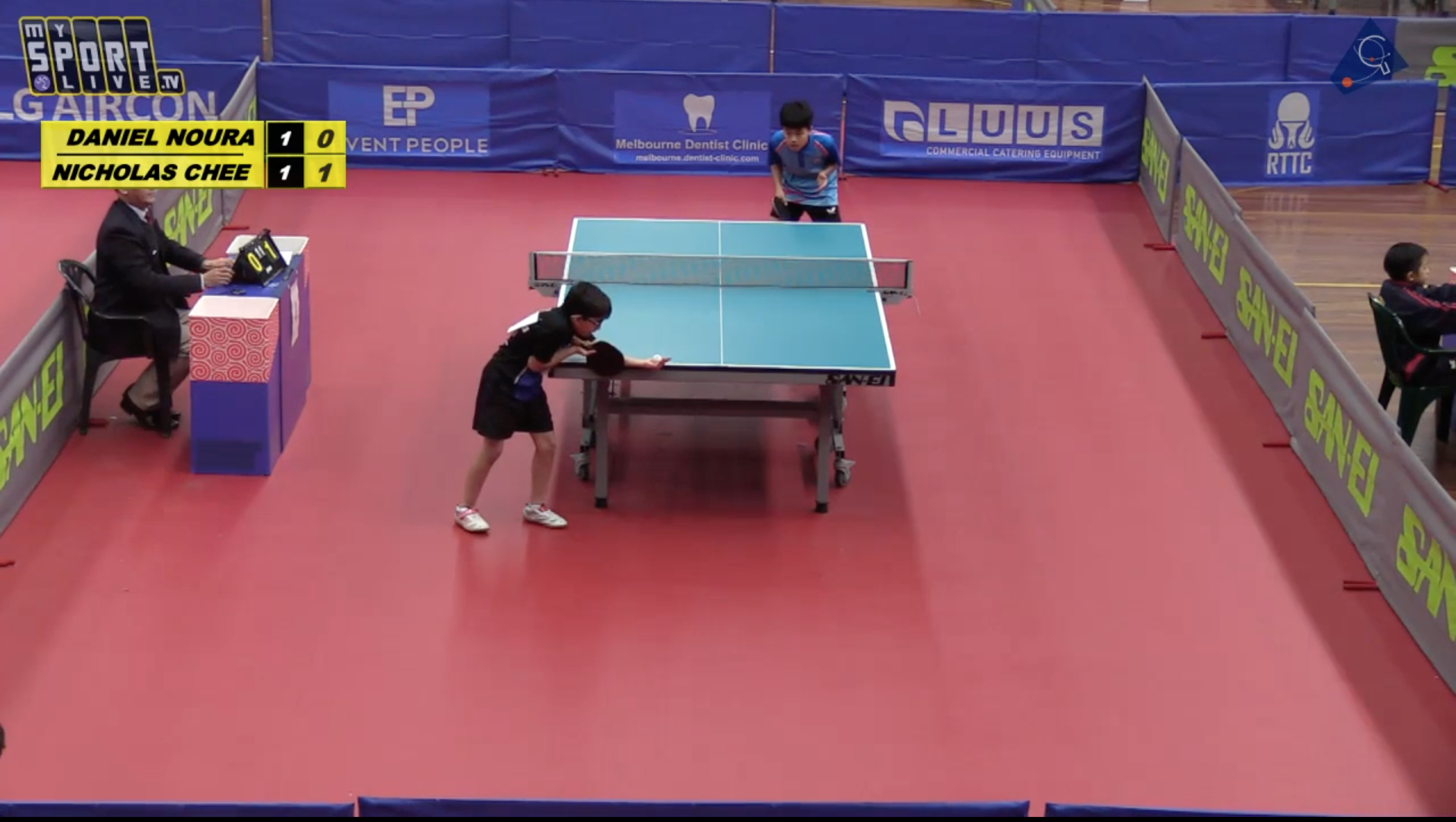 SAT TABLE 2: 2019 National Junior TT Championships