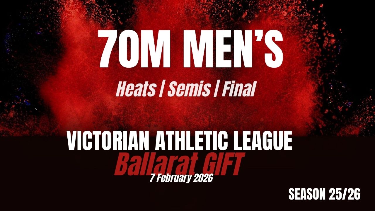 Ballarat Gift - 70M Mens - Semi Finals
