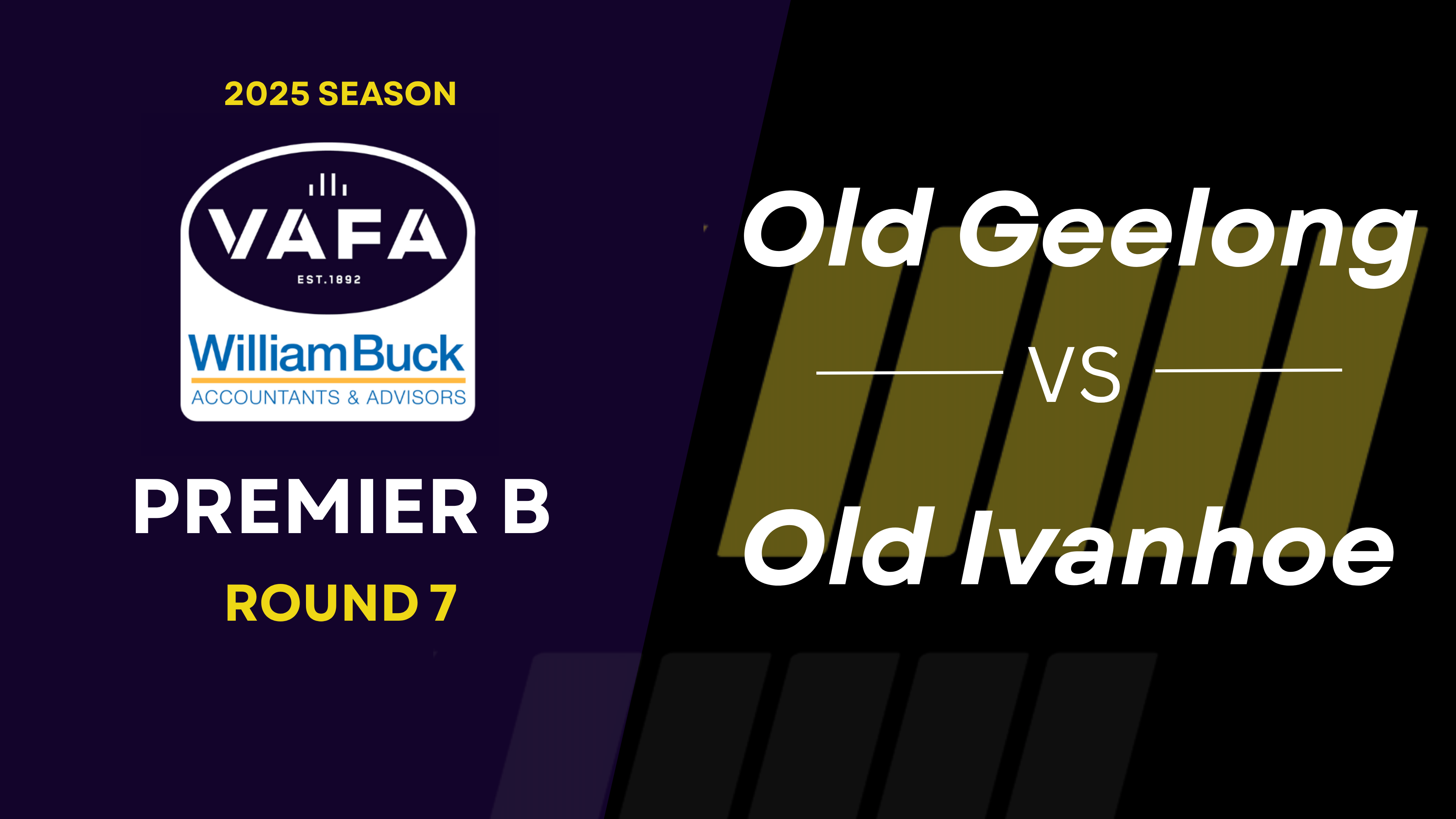 RD7 PREM B Old Geelong vs.Old Ivanhoe