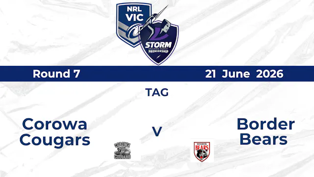H2 2026 R7 TAG Womens Corowa Cougars ...