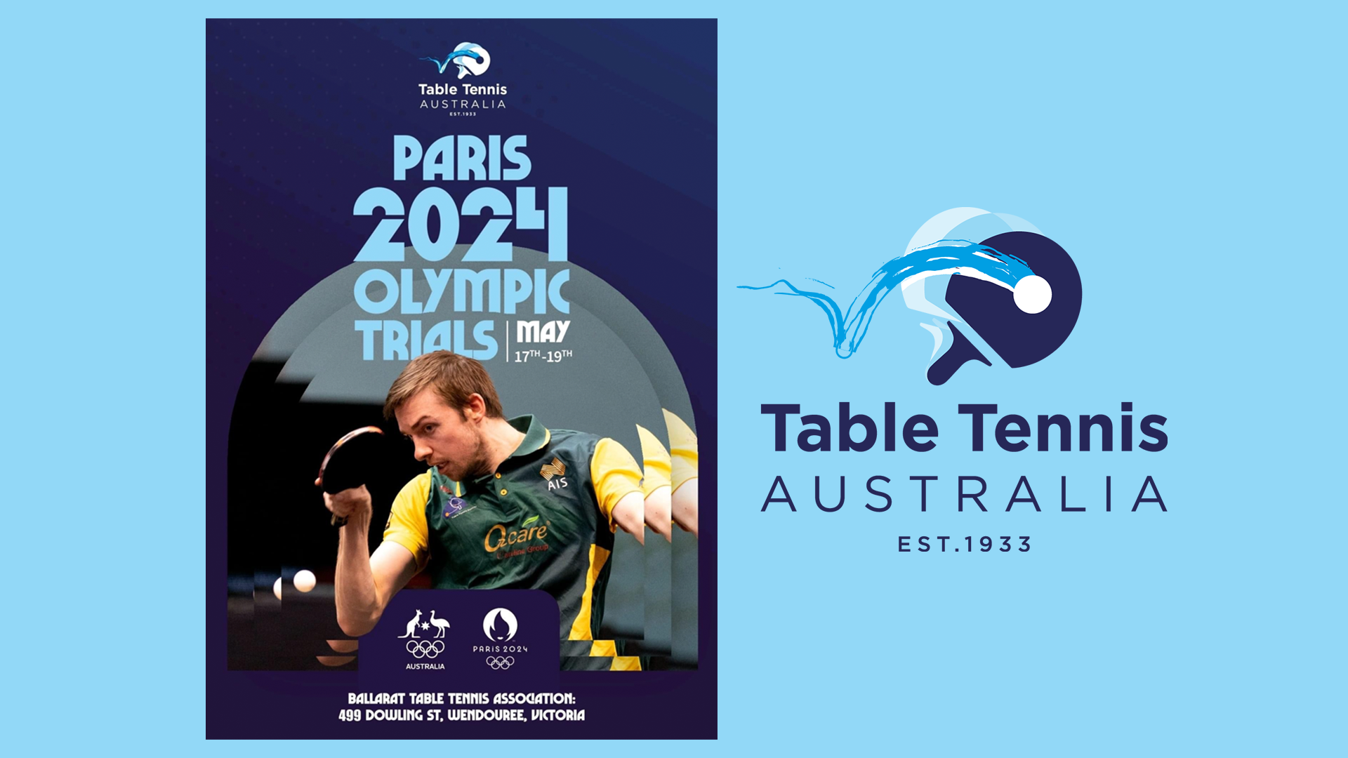 Table Tennis Australia - Paris 2024 Olympic Trials (Ballarat)