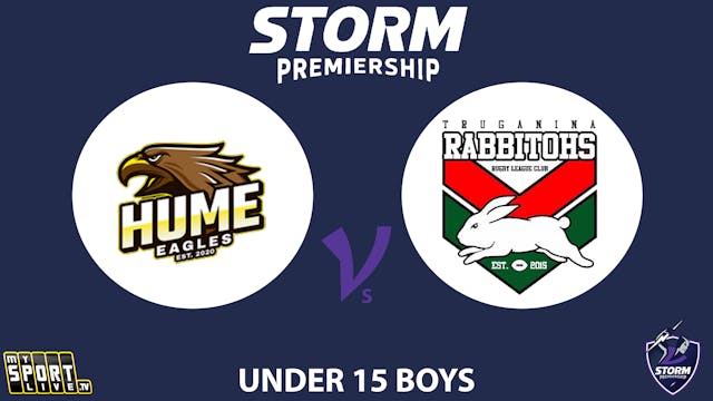 H1 2025 Under 15s Boys Hume Eagles v ...