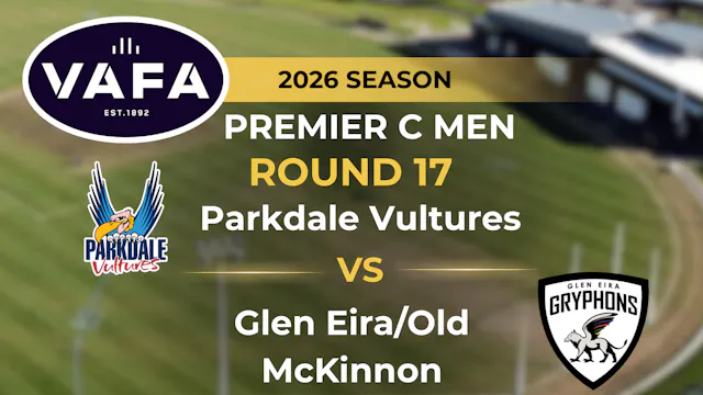 VAFA 2026 R17 PREM C Men's Parkdale V...