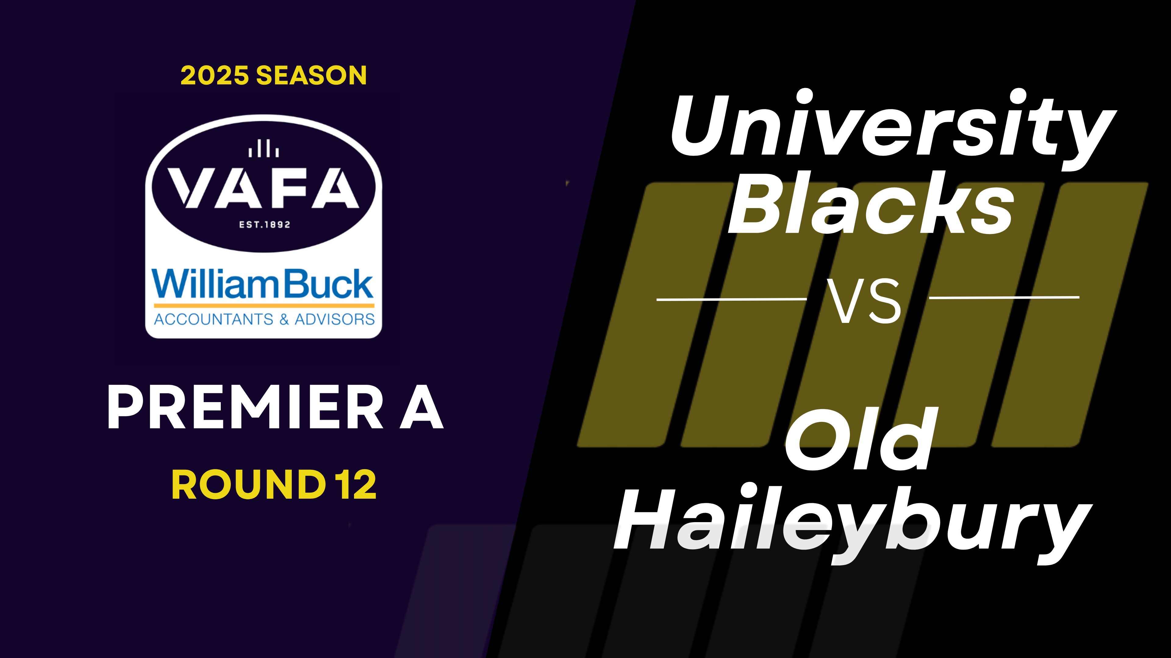 RD12 PREM A University Blacks vs.Old Haileybury