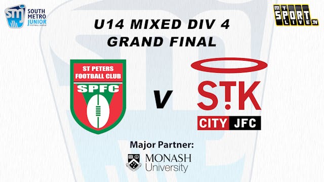 U14 Mixed Div 4 St Peters - Murrumbeena  vs. St Kilda City JFC - Port Melbourne-
