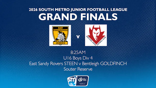 SMJFL GF: U16 Boys Div 4 – East Sandy...