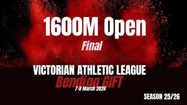 Bendigo Gift D2 - 1600M Open - Finals