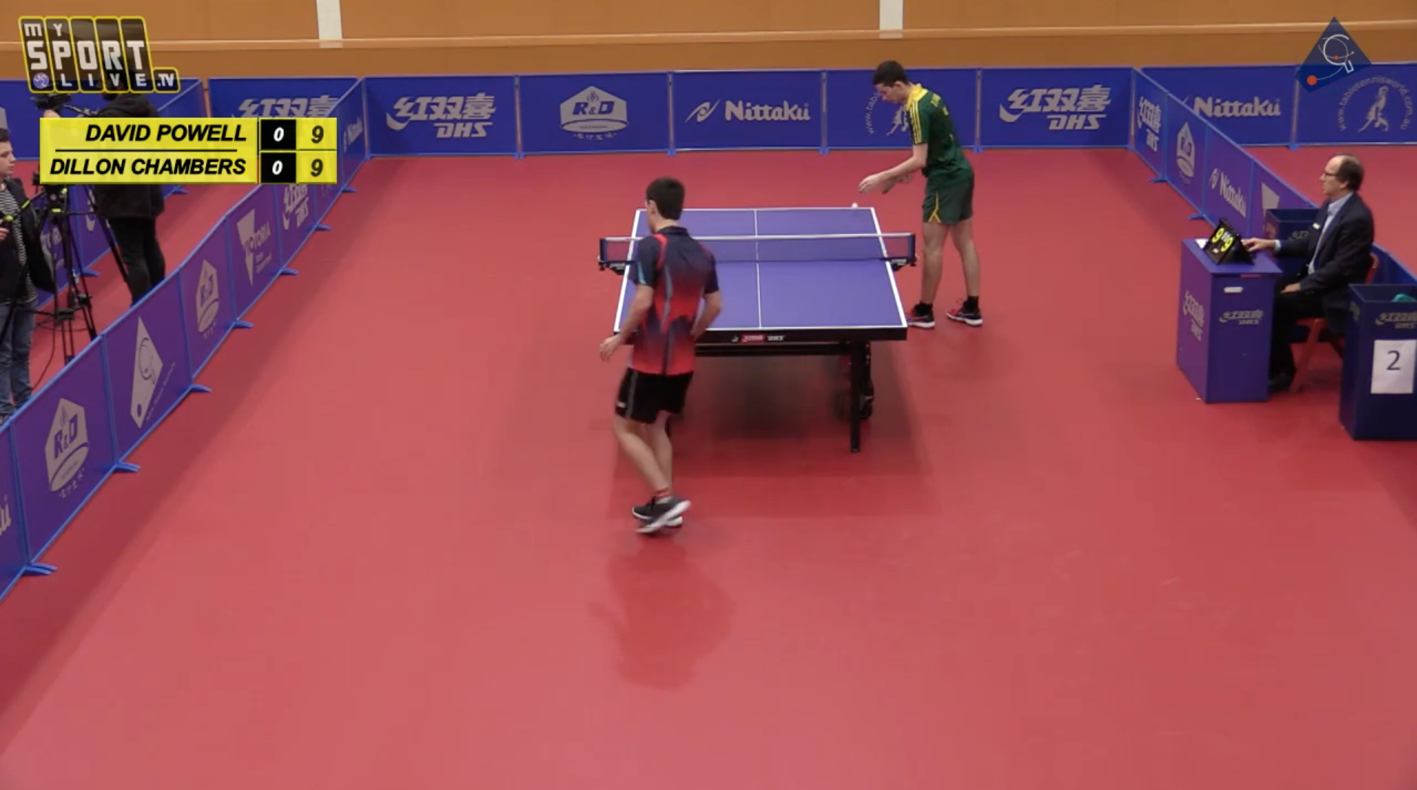 SAT - TABLE 1: Men's Singles Bronze - Part 1