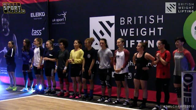 2018 British Weightlifting Championsh...
