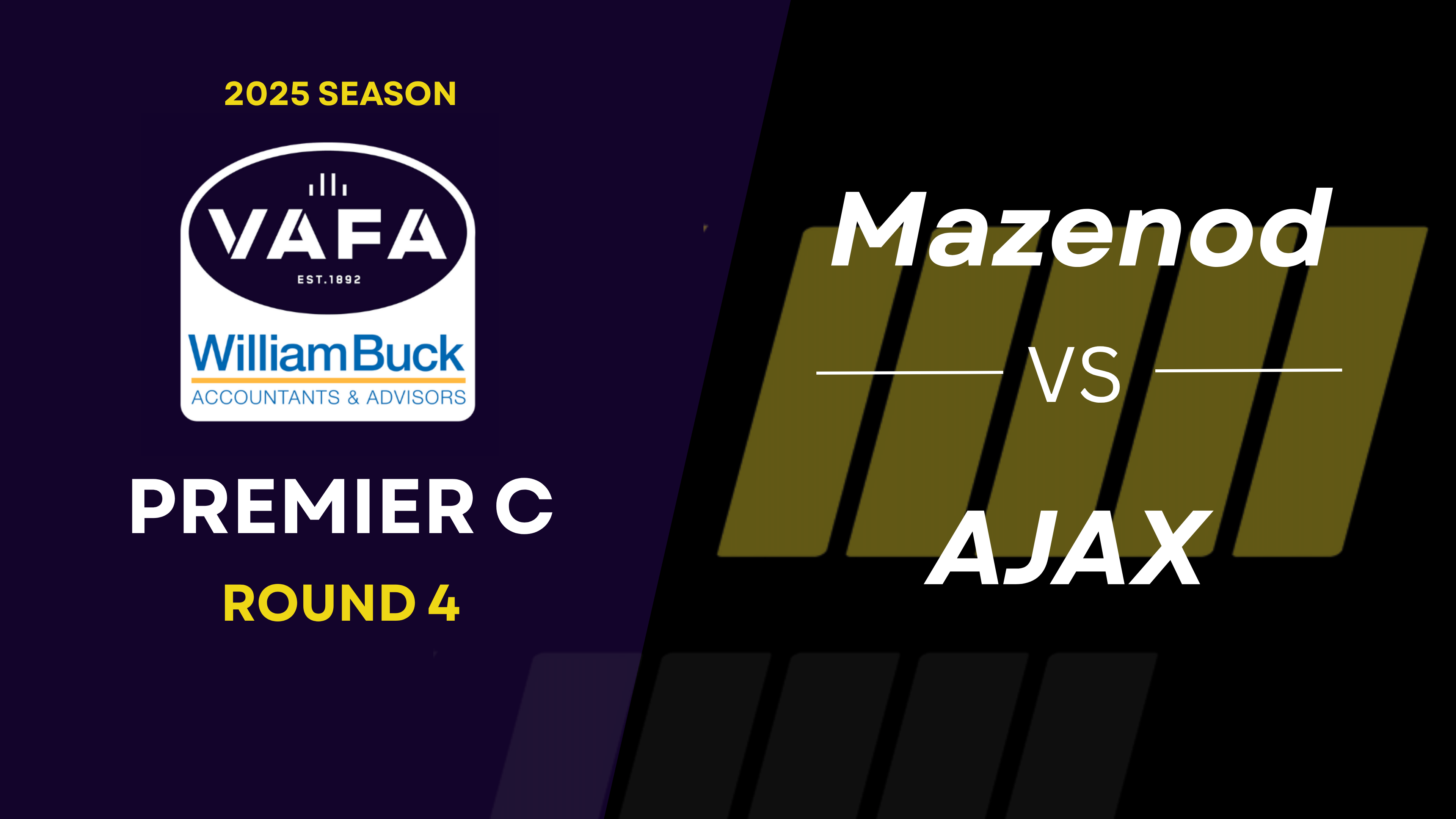 RD4 PREM C Mazenod vs. AJAX