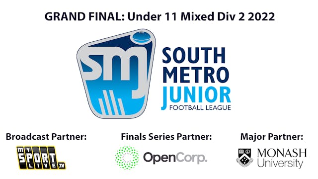 GF: Under 11 Mixed Div 2 2022