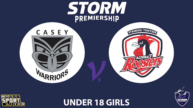 H1 2024 QF U18 Girls: Casey Warriors ...