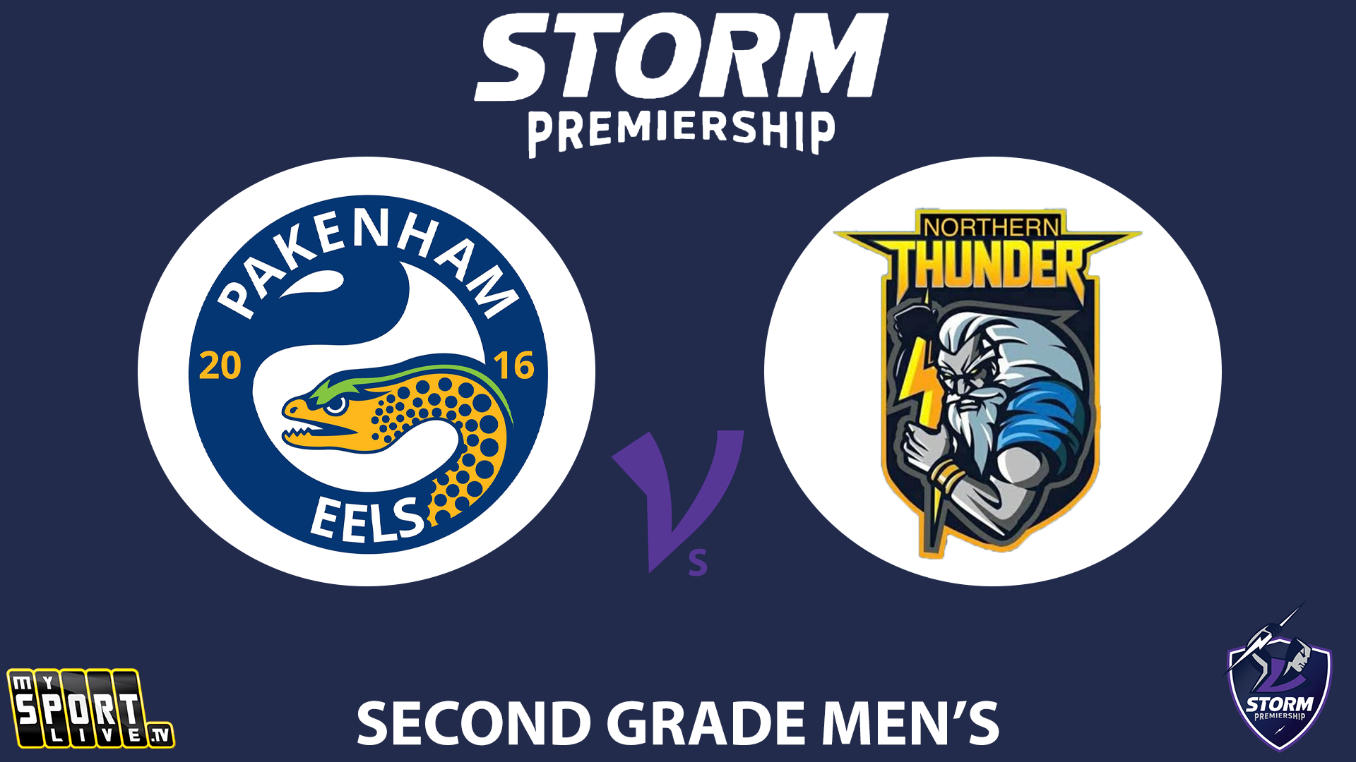 H2 2024 R5 Second Grade Men's: Pakenham Eels v Northern Thunder